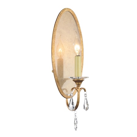 Cwi Lighting Electra 1 Light Wall Sconce With Oxidized Bronze Finish 9836W6-1-125